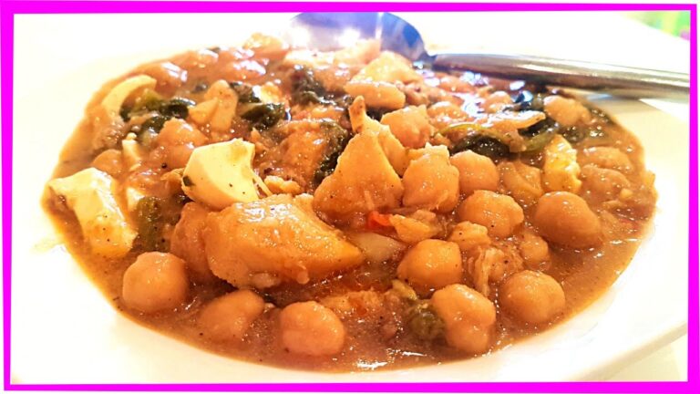 Potaje de semana santa con bacalao