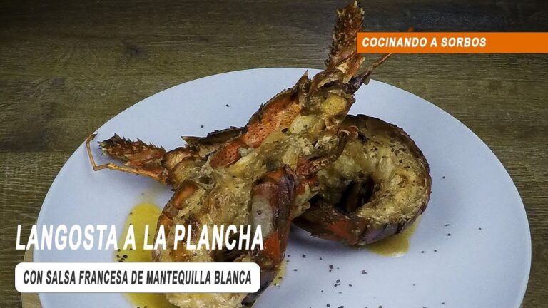 Salsa para langosta a la plancha
