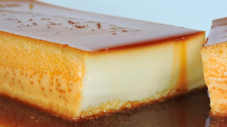Receta flan de coco con leche condensada