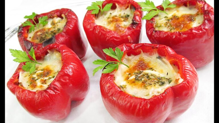 Como hacer pimientos rellenos de carne