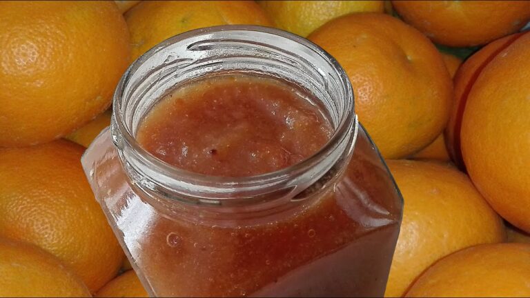 Receta de mermelada de naranja amarga