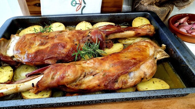 Paletilla de cordero al horno al estilo segoviano