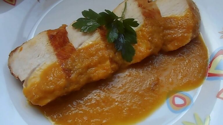 Solomillo de pavo a la naranja