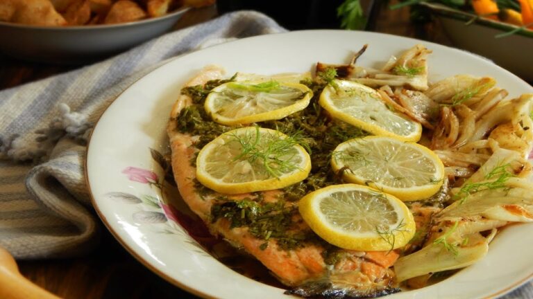 Filetes de trucha a la plancha