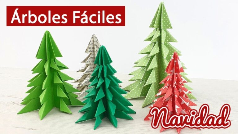 Cómo hacer un árbol de navidad