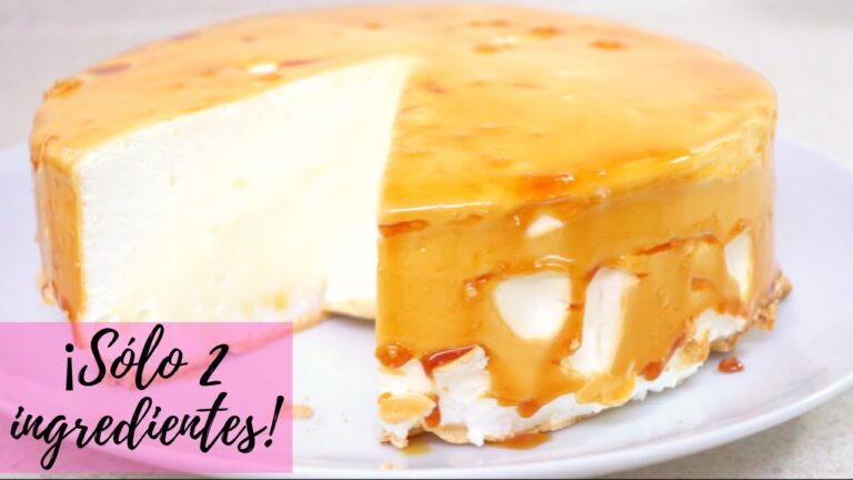 Postre con claras de huevo y limón