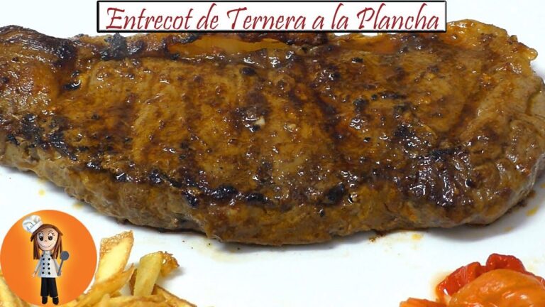 Cómo hacer un entrecot a la plancha