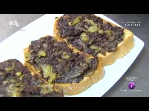Morcilla con manzana y cebolla caramelizada