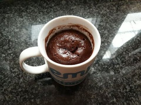 Bizcocho a la taza sin levadura