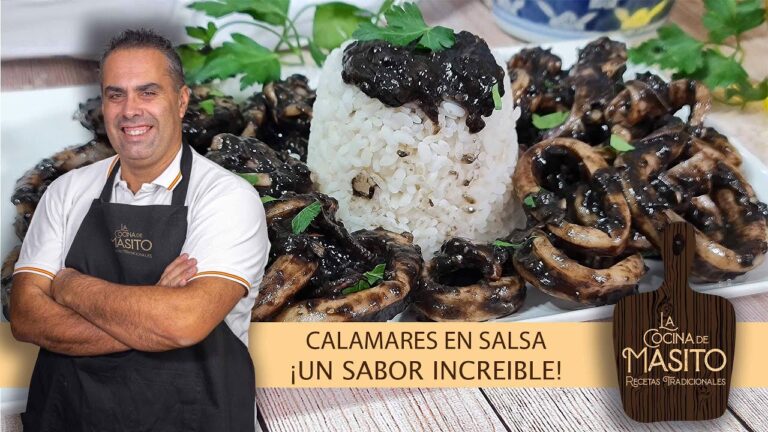 Recetas de calamares en su tinta