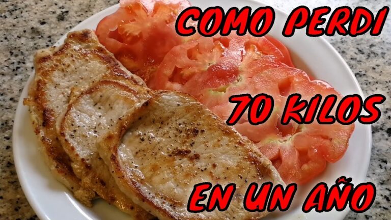 Calorias lomo de cerdo a la plancha