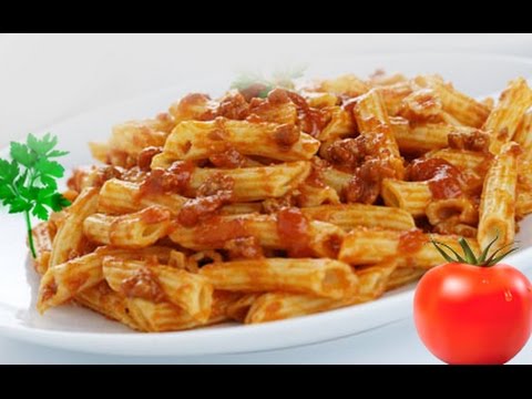 Receta de macarrones a la boloñesa