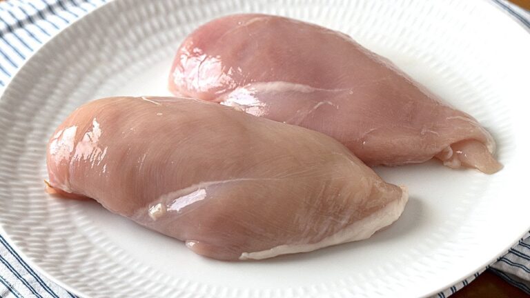 Receta con pechuga de pollo entera