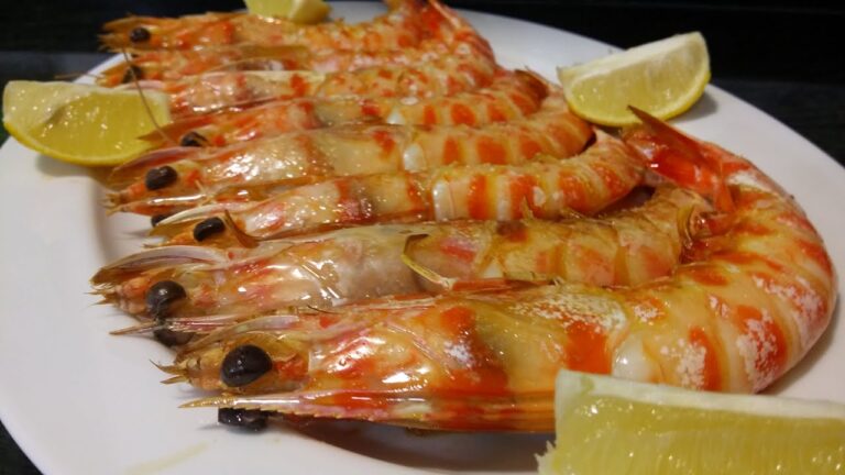 Langostinos al horno tiempo y temperatura
