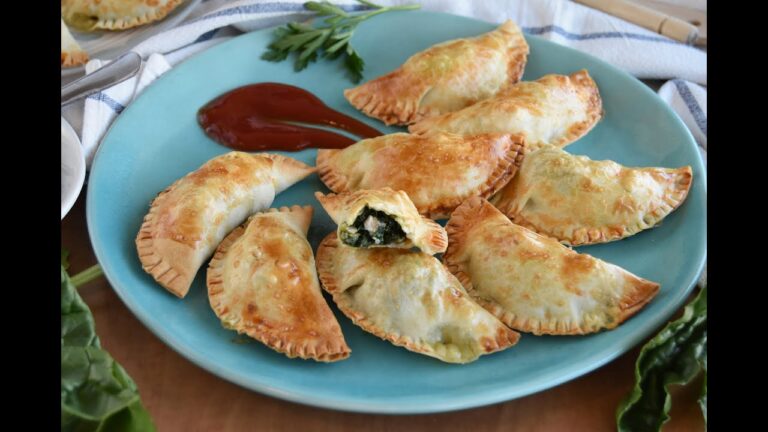 Empanada de espinacas y queso feta