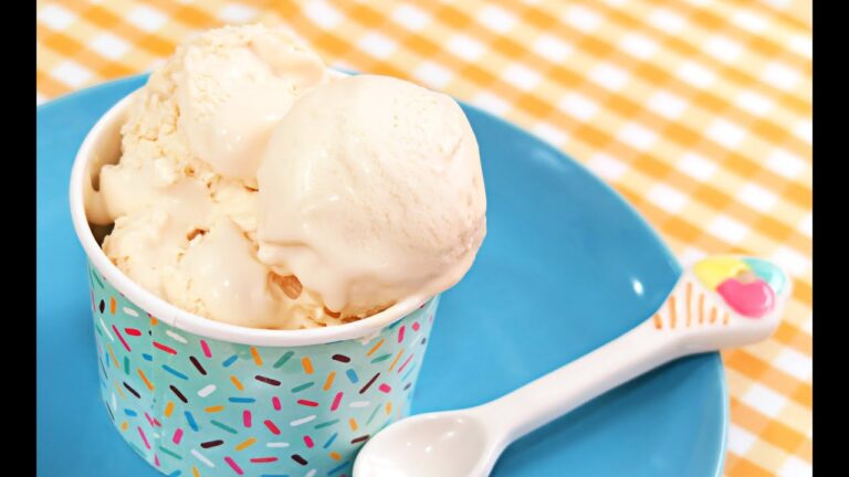 Como hacer helado casero de vainilla