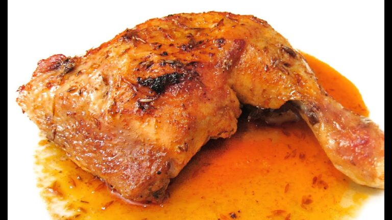 Adobo para muslos de pollo al horno