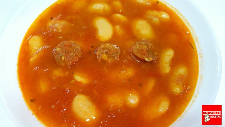Receta con judias blancas de bote