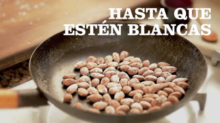 Como hacer almendras tostadas con sal