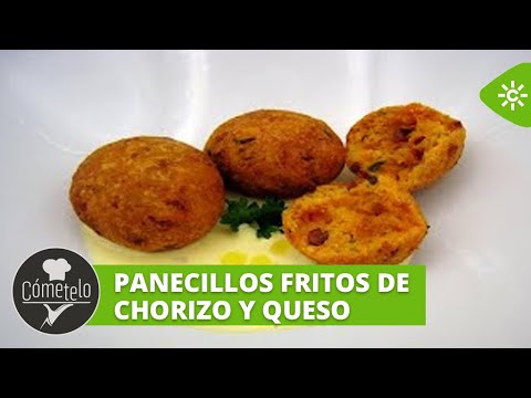 Panecillos fritos de chorizo y queso