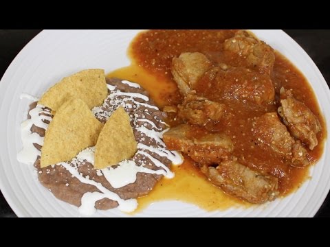 Carne de cerdo en salsa de tomate