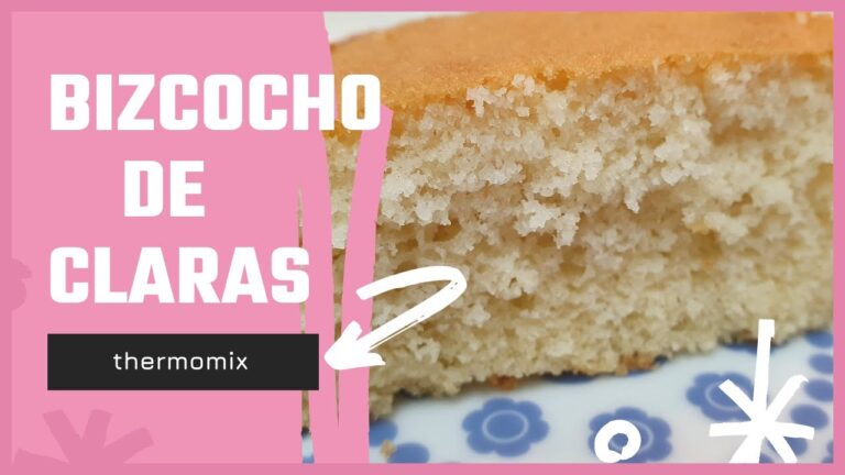Bizcocho con claras de huevo thermomix