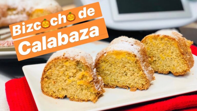 Bizcocho de calabaza y yogur thermomix