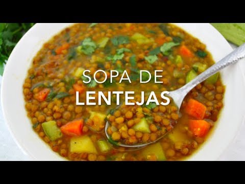 Como se hacen las lentejas con verduras