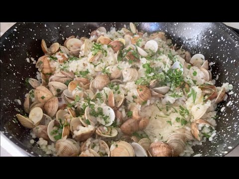 Cuando echar las almejas en el arroz