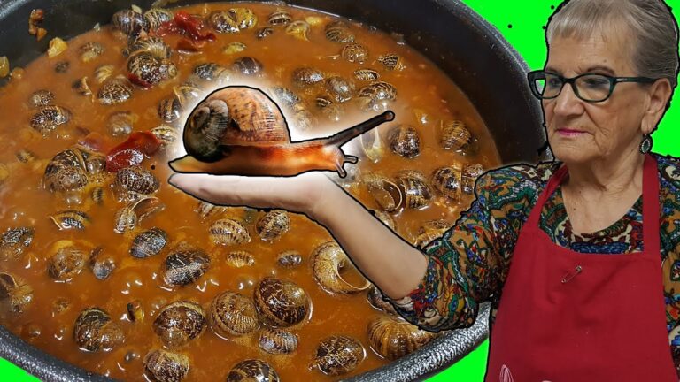 Como hacer caracoles de la abuela