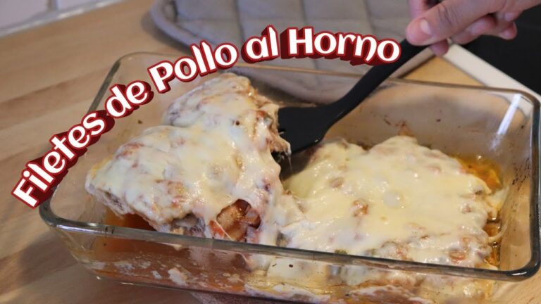 Filetes de pollo al horno tiempo y temperatura