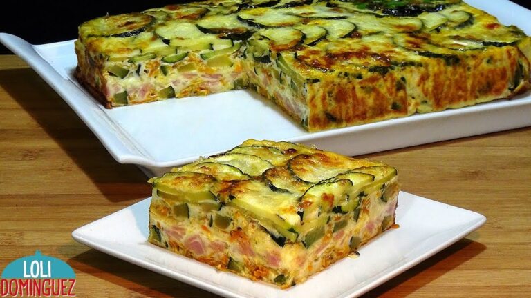 Pastel de calabacín
