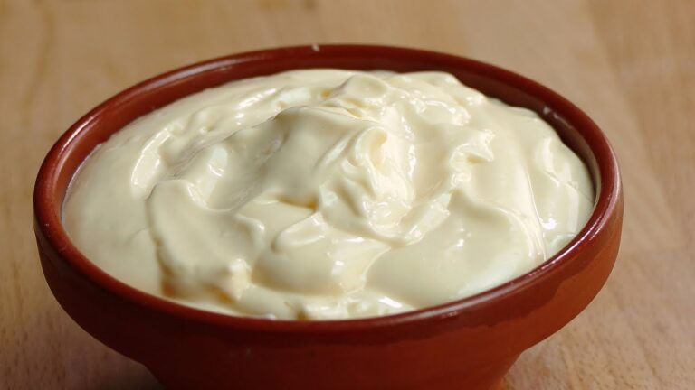 Hacer mayonesa con batidora de vaso