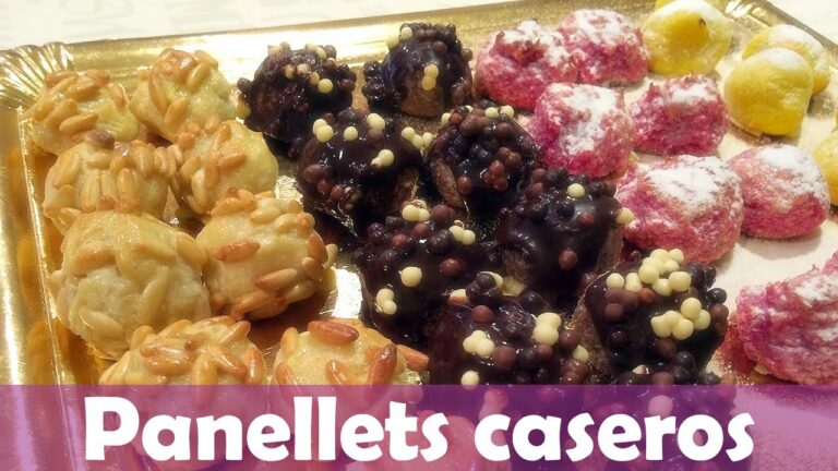 Receta panellets para hacer con niños