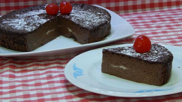 Postres con yogur griego y chocolate