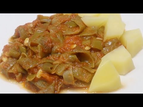 Judias verdes con tomate monsieur cuisine