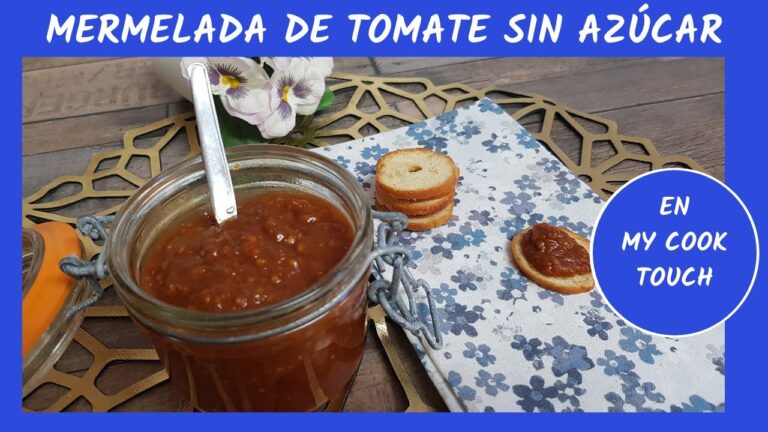 Mermelada de tomate thermomix sin azúcar