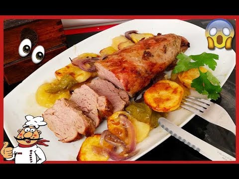 Como hacer solomillo de cerdo al horno
