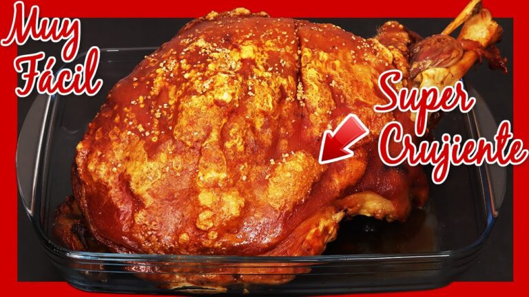 Receta de pierna de cerdo al horno
