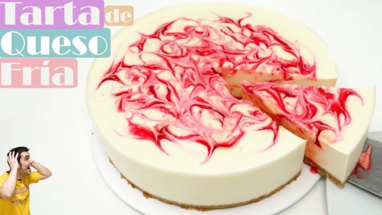 Como decorar una tarta de queso fría