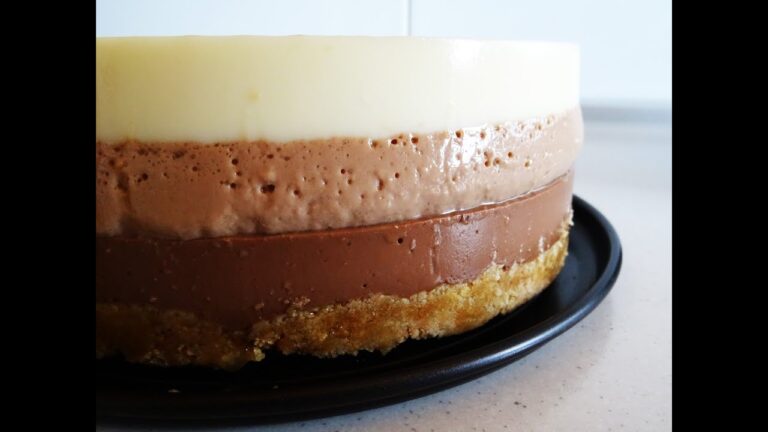 Tarta 3 chocolates paso a paso