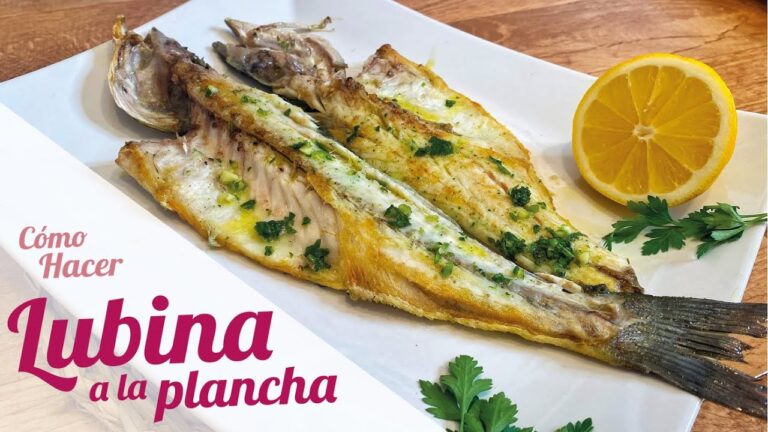 Como preparar lubina a la plancha