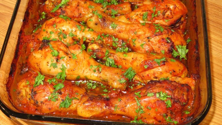 Recetas de pollo al horno con salsa