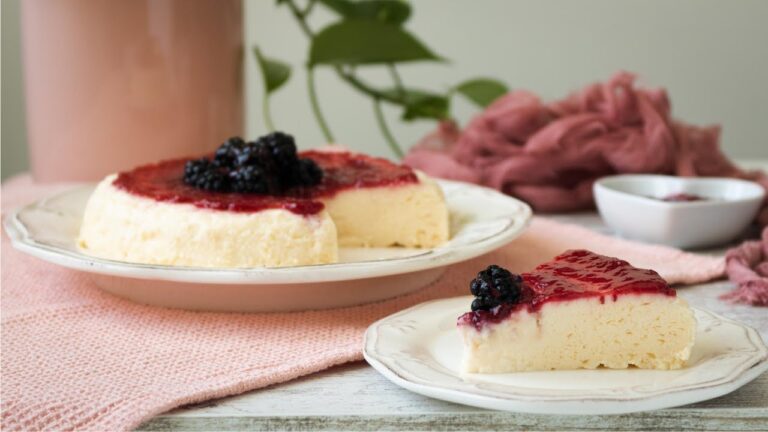Tarta de queso al microondas facil