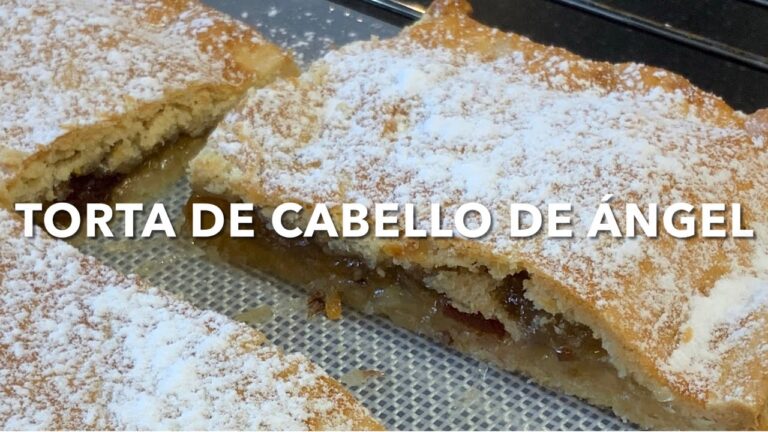 Postres con cabello de ángel thermomix