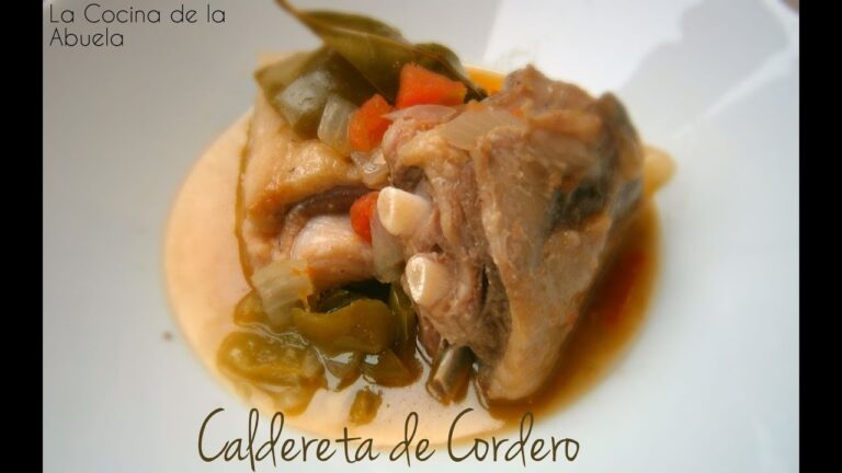 Lechazo guisado al estilo de la abuela