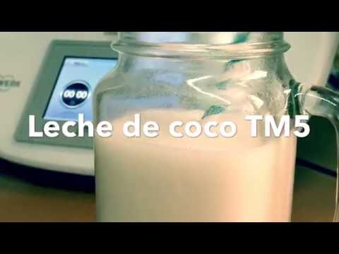 Receta con leche de coco thermomix