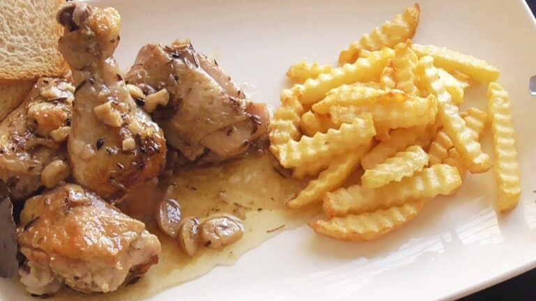 Alitas de pollo en salsa olla rapida