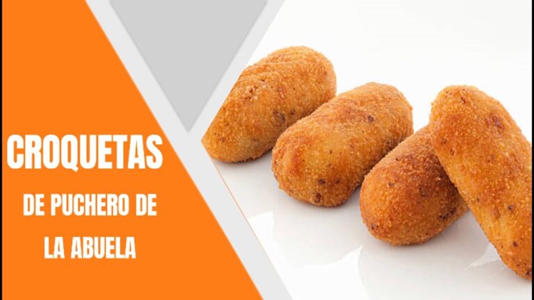 Receta de croquetas de cocido de la abuela