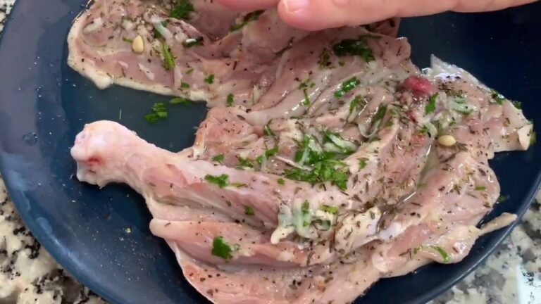 Contramuslo de pollo a la plancha